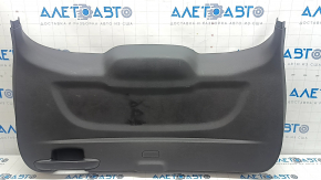 Lower tailgate trim for Ford Escape MK3 2017-2019, black, with handle, scratches