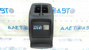 Jeep Cherokee KL 19-21 center console trim with air vent, black, scratches