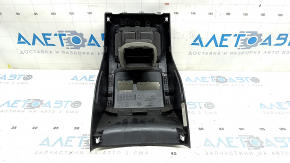 Jeep Cherokee KL 19-21 center console trim with air vent, black, scratches