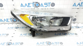 Ford Escape MK3 17-19 Restyling Halogen Light Front Right Headlight, Sand, and Scratches
