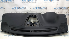 Front dashboard with Airbag for Jeep Cherokee KL 14-23, black, scratched, broken mount, torn seal