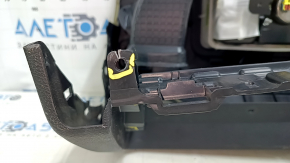 Front dashboard with Airbag for Jeep Cherokee KL 14-23, black, scratched, broken mount, torn seal