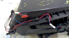 Jeep Cherokee KL 19-23 black glove compartment, 2 parts, broken mount, scratches