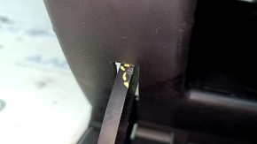 Jeep Cherokee KL 19-23 black glove compartment, 2 parts, broken mount, scratches