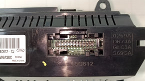 Climate control system for a Ford Escape MK3 2017-2019 (restored auto) with heating, scratches