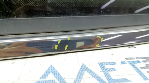 Jeep Cherokee KL 19-20 chrome rear left window, chrome scratches