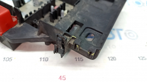 The underhood fuse box housing of a Ford Escape MK4 20-25 has a broken mount.