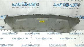Ford Escape MK3 17-19 front bumper lip trim, silver, sand