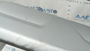 Ford Escape MK3 17-19 front bumper lip trim, silver, sand