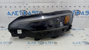 Left front headlight assembly for Jeep Cherokee KL 19-23 LED, with bumpers