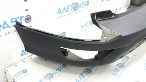 Rear bumper bare Ford Escape MK3 17-19 rest without parking sensors, structure, scratches