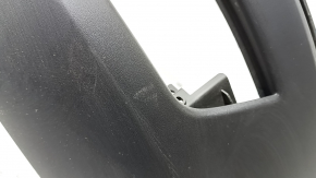 Rear bumper bare Ford Escape MK3 17-19 rest without parking sensors, structure, scratches