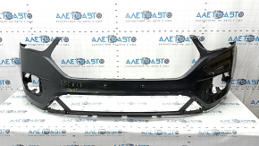 Front bumper, bare, Ford Escape MK3 17-19 rest, graphite, cracked, non-factory holes, sand