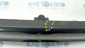 Front bumper, bare, Ford Escape MK3 17-19 rest, graphite, cracked, non-factory holes, sand