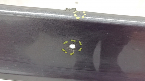 Front bumper, bare, Ford Escape MK3 17-19 rest, graphite, cracked, non-factory holes, sand