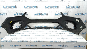 Front bumper, bare, Ford Escape MK3 17-19 rest, graphite, cracked, non-factory holes, sand