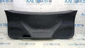 Jeep Cherokee KL 19-22 black tailgate trim, textured, worn, scratches