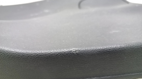 Jeep Cherokee KL 19-22 black tailgate trim, textured, worn, scratches