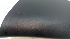 Left center pillar trim, upper belt, Jeep Cherokee KL 14-23, black structure, scratches