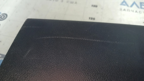 Left center pillar trim, upper belt, Jeep Cherokee KL 14-23, black structure, scratches