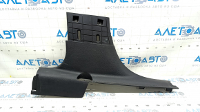 Jeep Cherokee KL 14-23 lower left center pillar trim, black, scratches