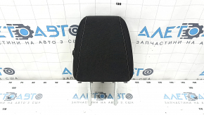 Rear left headrest for Ford Escape MK3 2017-2019, black fabric, gray stitching