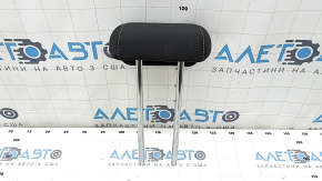 Rear center headrest for Ford Escape MK3 2017-2019, black fabric, gray stitching