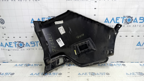 Jeep Cherokee KL 19-23 black rear bumper, bare left, scratches
