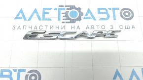 Emblem inscription Escape tailgate Ford Escape MK3 16-19 rest