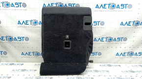 Right rear seat backrest for Jeep Cherokee KL 19 - black leather, perforated