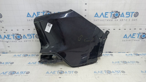 Jeep Cherokee KL 19-23 rear bumper, bare right side, black, scratches