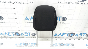 Front left headrest for Ford Escape MK3 2017-2019, black fabric, gray stitching