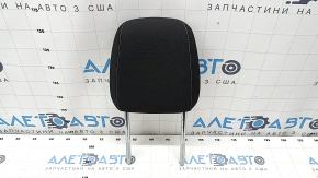 Front right headrest for Ford Escape MK3 2017-2019, black cloth, gray stitching, ready to clean