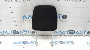 Front right headrest for Ford Escape MK3 2017-2019, black cloth, gray stitching, ready to clean