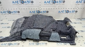 Front left floor covering for Jeep Cherokee KL 15-19, black, dry-cleaned