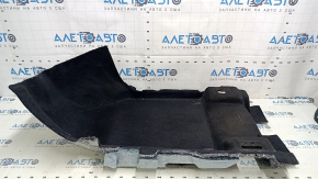 Front right floor covering for Jeep Cherokee KL 14-19, black, dry-cleanable