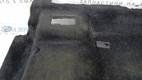 Front right floor covering for Jeep Cherokee KL 14-19, black, dry-cleanable