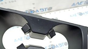 Cup holders for Ford Escape MK3 17-19, black, no backlight, scratches
