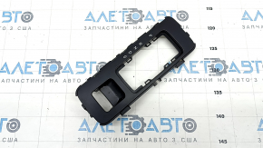 Black shifter cover for the Ford Escape MK3 17-19