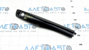 Black rear left roof rail trim for Ford Escape MK3 13-19