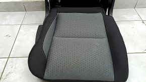 Rear seat, 2nd row, right, Ford Escape MK3 2017-2019, black and gray cloth, rust, dry cleanable