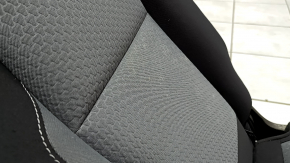Rear seat, 2nd row, right, Ford Escape MK3 2017-2019, black and gray cloth, rust, dry cleanable