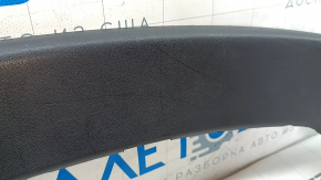 Upper trunk trim for Tesla Model 3 18 - black, worn, crack in fastener