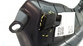 Upper trunk trim for Tesla Model 3 18 - black, worn, crack in fastener
