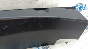 Tesla Model 3 18 rear trunk opening trim - black, scratches, scuffs, broken mount
