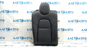 Rear row of seats, 2nd row, upper part, right, Tesla Model 3 18 - black leather, heated