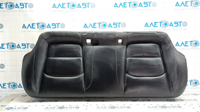 Rear seat row 2 lower part Tesla Model 3 18 - black leather, heated, dented leather