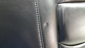 Rear seat row 2 lower part Tesla Model 3 18 - black leather, heated, dented leather