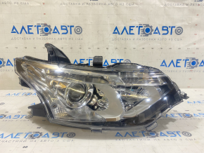 Headlight front right Mitsubishi Outlander 14-15 dorest xenon