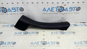 Jeep Cherokee KL 14-23 rear right door sill trim, black, scratches